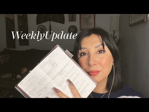 Weekly Life Update, Reading 📕 Watching etc ASMR 