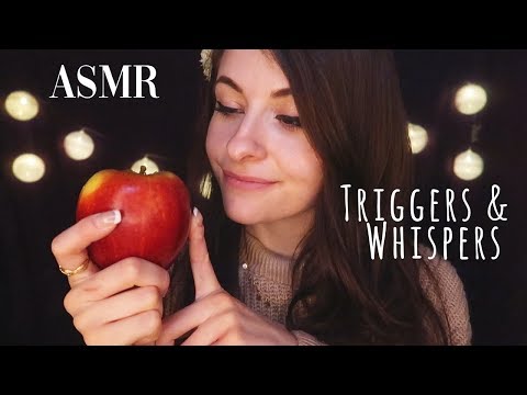 ASMR FRANCAIS ⚪️ Nouveaux Triggers montrés avec amour 😊 ~ chuchotement et déclencheurs