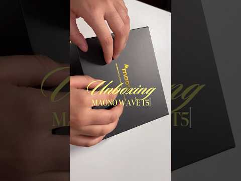 ASMR UNBOXING: Maono Wave T5