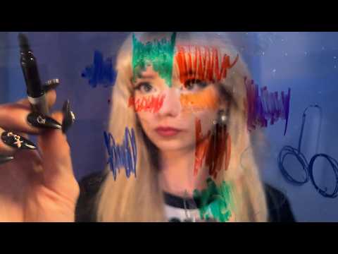 Drawing On Your Face ASMR (visual tingles)