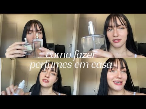 como fazer perfumes em casa
