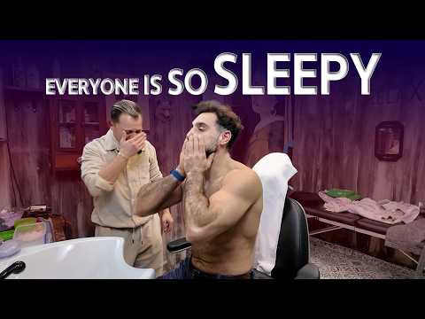 ASMR MASSAGE | ASMR BARBER MASSAGE SESSION That Makes Everyone Sleepy