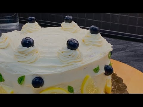 BOLO DE MIRTILO COM LIMÃO SICILIANO🍋🫐