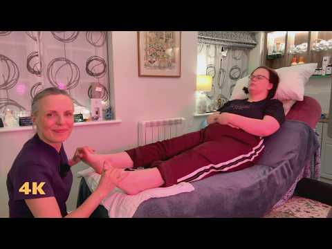Foot therapy to assess and treat the body | Unintentional ASMR Real Person