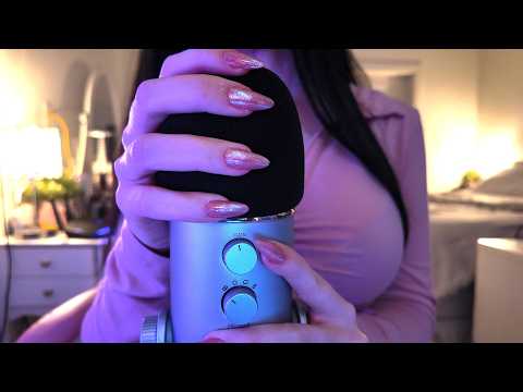 ASMR Fast Aggressive Mic Scratching 🔥
