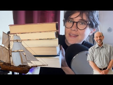 5 History (old man) books ASMR