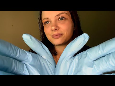 ASMR Face, Neck & Shoulder MASSAGE 💆 Up Close Whispering ❤️ 