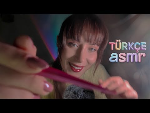 [Türkçe ASMR] Saçlarını Tarıyorum - Sen Uyuyana Kadar - Gerçekçi ASMR Sesleri