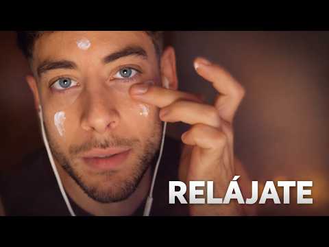 He vuelto… ASMR personal para relajarte (cara + masaje + cuidados) 😴