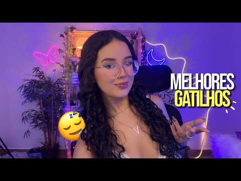 ASMR com os MELHORES GATILHOS para adormecer RAPIDAMENTE ⚡️ | mic scratching, mouth sounds...