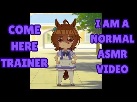 【ASMR】legally distinct umamusume does TOTALLY ETHICAL and NOT nefarious experiments on you 【EN/日本語】