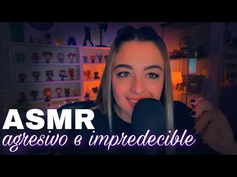 ASMR AGRESIVO e IMPREDECIBLE muy RELAJANTE ⚡️| ASMR rapido en ESPAÑOL