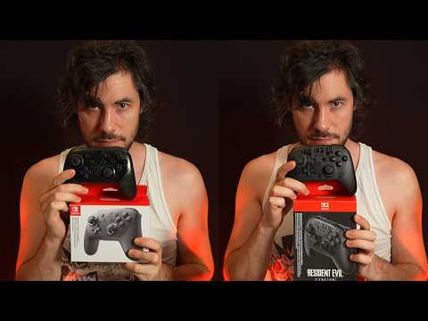 ASMR Manette PRO SWITCH 1 VS Manette PRO Switch 2