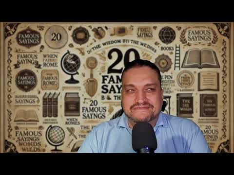 20 Iconic Quotes and Historical Sayings explained [ ASMR gentle whispering ]