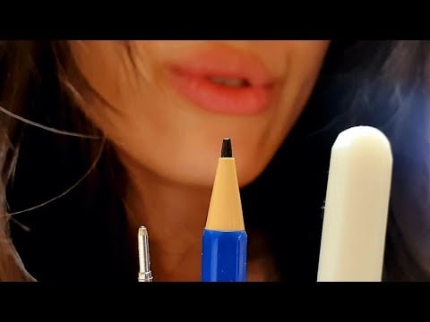 ASMR Do You Need Ear Cleaning For Sleep? 💓 ear tapping touching blowing, hearing auditory, binaural
