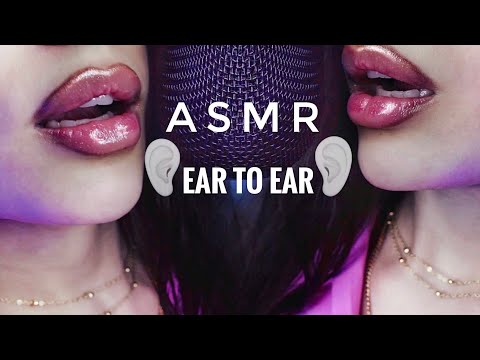 ASMR Ear-to-Ear Tingles Mouth sounds for Deep Sleep👄
