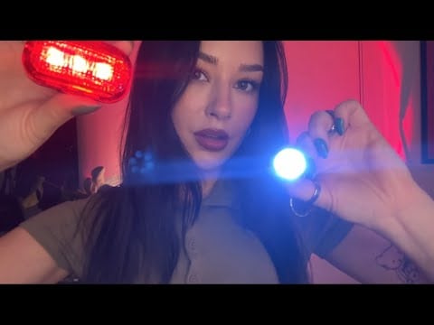 [ASMR] fast & aggressive light triggers & eye tests!! 