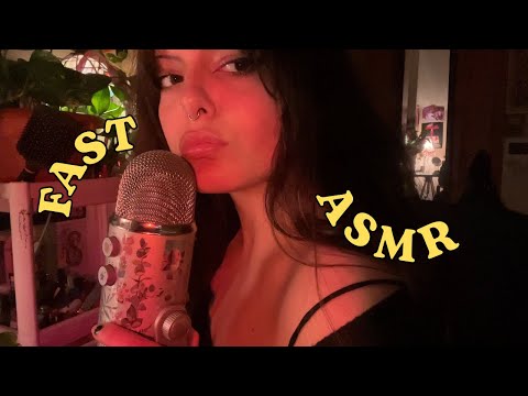 fast & chaotic soft-spoken ASMR for ADHD victims