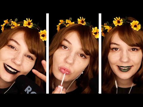 ASMR 💋 8 LIPSTICKS, 8 KISS TRIGGERS 😍 Humming Kisses, Reverse Kisses, Sticky Squishy Kisses, Mwah