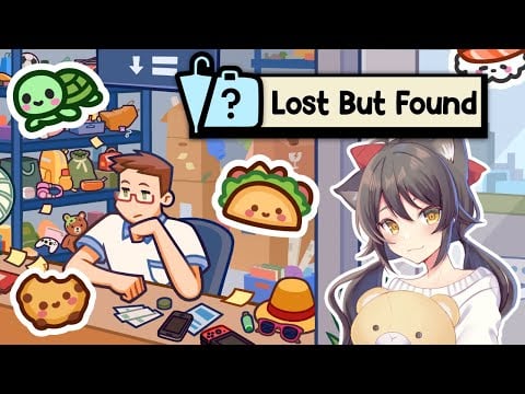 This catgirl is lost, but found a fun indie game to play! | Lost But Found Gameplay #1