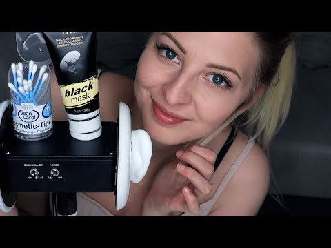 [ASMR] ♡ Binaural Ear CLEANING and Ear MASSAGE  | 3DIO