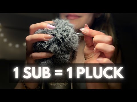 5000 FLUFFY PLUCKS *5K SPECIAL* [ASMR]