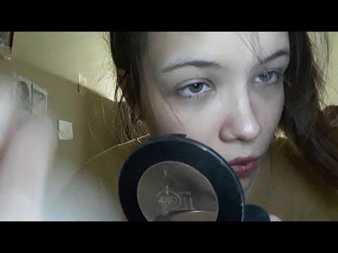 ASMR casero // te hago un maquillaje natural 🥰💕