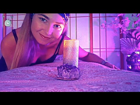 [POV ASMR] ~ 😴Reiki for Insomnia & Relaxation😴 | Binaural Beats Healing | 🎵 Sound Healing ASMR 🎵