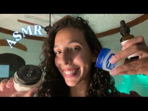Brazilian Roommate Pampers You 💗 ASMR Skincare Routine (Soft Spoken + Personal Attention)