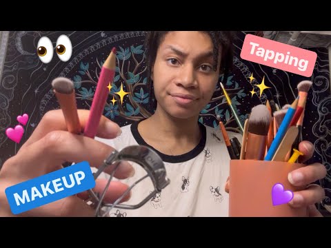 ASMR - Makeup With Tapping (Ash)