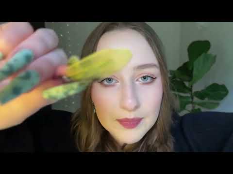 *one minute asmr* hairplay roleplay