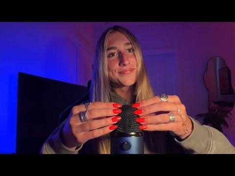 ASMR tingly mic scratching 