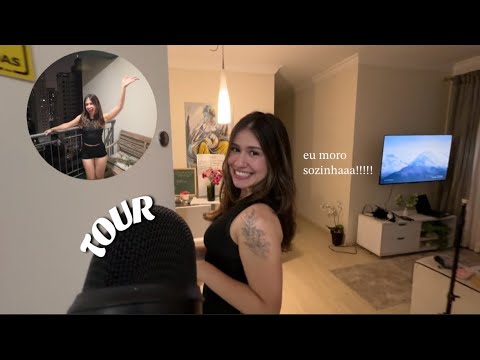 ASMR TOUR PELO MEU APARTAMENTO