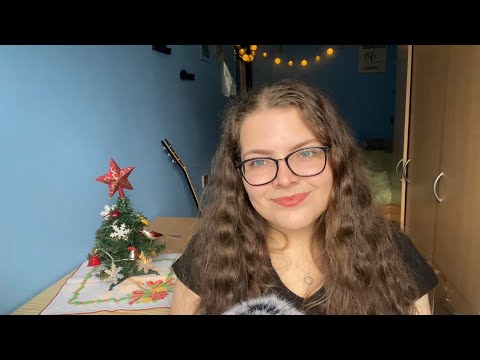 ASMR CZ | vánoční dárky 1. část | relaxační šeptání a ťukání 🎁