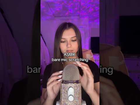 ASMR Bare Mic Scratching #asmr #triggersforsleep #asmrtingles #mouthwhisper #asmrtriggers
