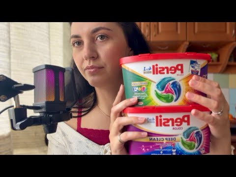 Асмр✨порожні баночки🫧Asmr gentle whispering, tapping💗