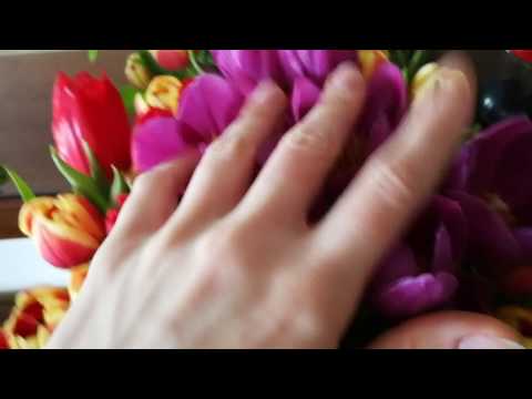 ASMR 🌷 SOUND OF FLOWERS 🌷