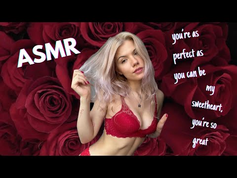 ASMR | your girlfriend is reminding you how gorgeous and loved you are!❤️