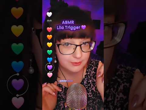 Alle meine lila Trigger 💜  Welchen magst du am liebsten? #asmrtriggers #asmrvideo #asmr #asmrdeutsch