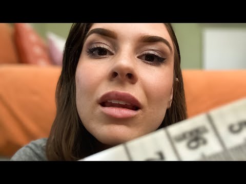 ASMR | Face Measuring with Inaudible Whispering 🤫 POV Personal Attention