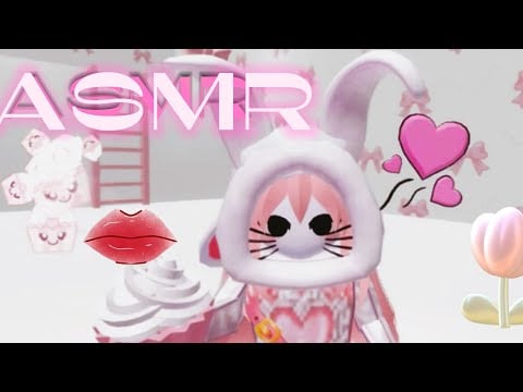 Roblox ASMR mouth sounds kisses ear to ear scratching tapping whispering 