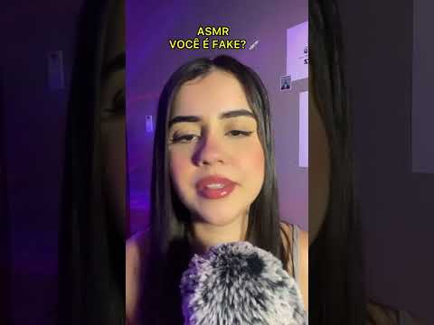 ASMR - VOCÊ É FAKE? #shorts