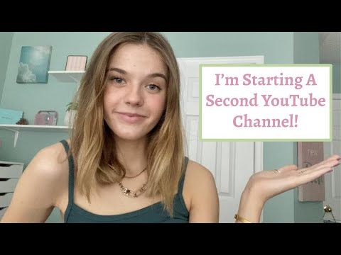 Big News! - I'm Starting A Second YouTube Channel 💖