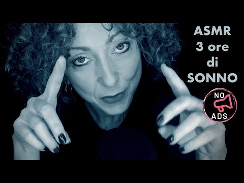 [ASMR] 3 ORE di WHISPERING e TRIGGERS ASSORTITI per FARTI DORMIRE | NO ADS in MEZZO e alla FINE