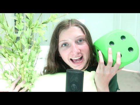 ASMR Green Triggers💚