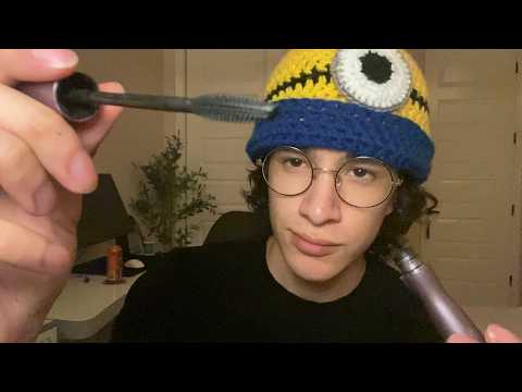 ASMR Doing Your Makeup 💤 (Concealer, Eyebrow Gel, Eyeliner, Mascara, Lip Gloss and Blush) 💤