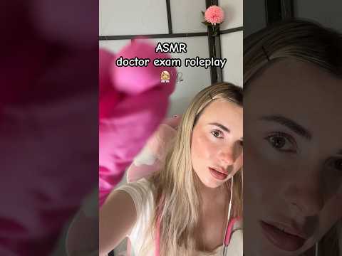 ASMR 1 minute doctor roleplay 👩🏼‍⚕️🩺 #asmrdoctor #asmrdoctorroleplay