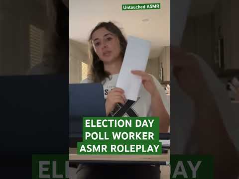 Lofi ASMR Roleplay: Election Day Poll Worker