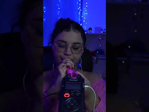 ASMR sons de boca no cano l la ele