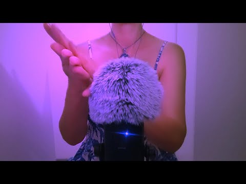 💫 Finger Flutter & Fluffy Mic Scratching | No Talking ASMR